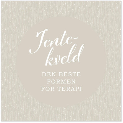 Serviett lunch Jentekveld terapi