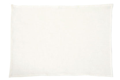 Placemat linen white 33x48 cm