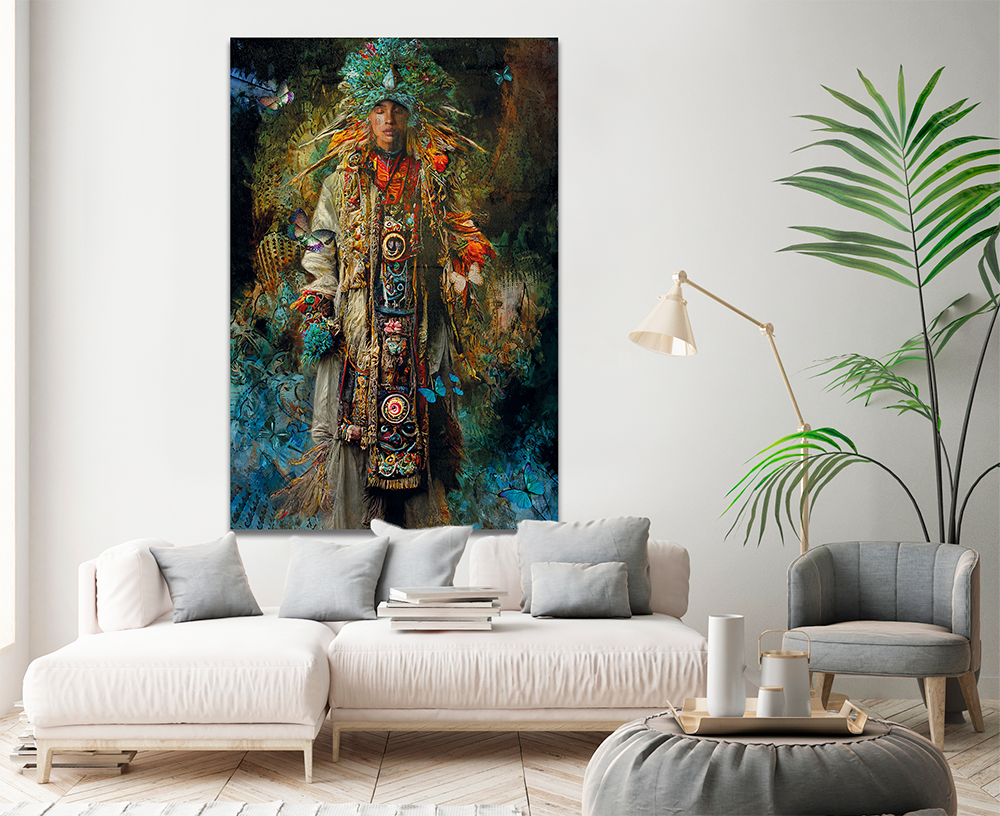 Plexiglass print Eternal hunting grounds 100x150 cm