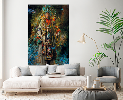 Plexiglass print Eternal hunting grounds 100x150 cm
