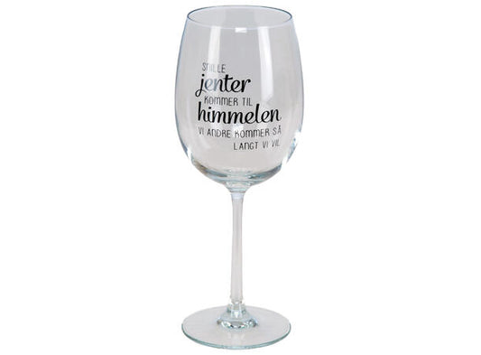 Vinglass Snille jenter...så langt 480 ml
