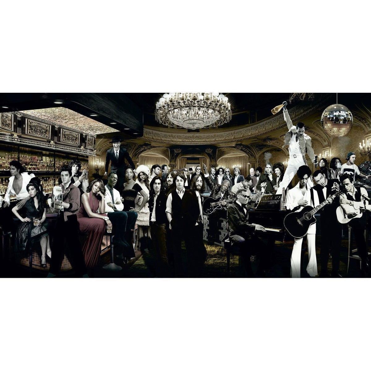 Plexiglass print True Legends 200x100 cm