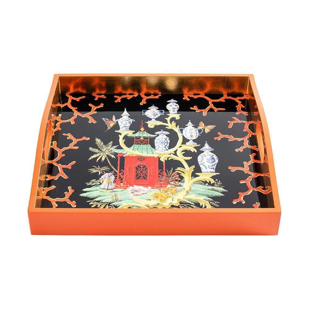 Brett lakk Rococo Fantasy Black 36x36 cm
