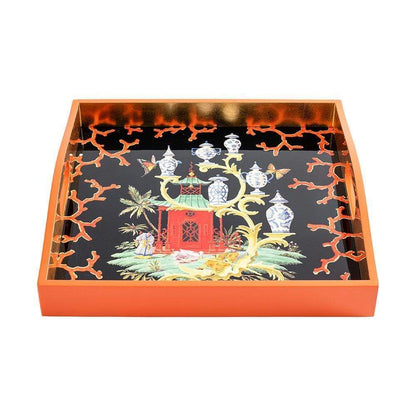 Brett lakk Rococo Fantasy Black 36x36 cm