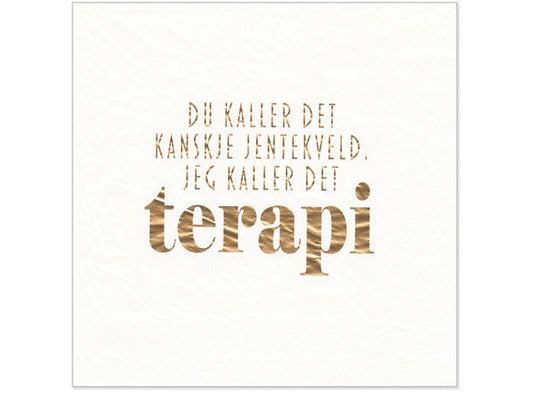 Serviett "Du kaller det kanskje...."