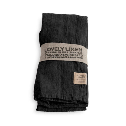 Napkin Lovely Dark Grey 45x45 cm