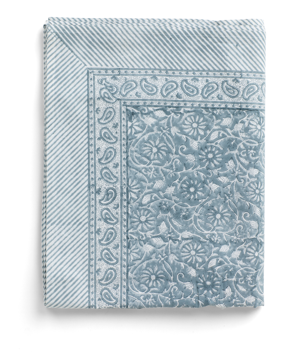 Tablecloth Margherita Cashmere Blue 150x230 cm