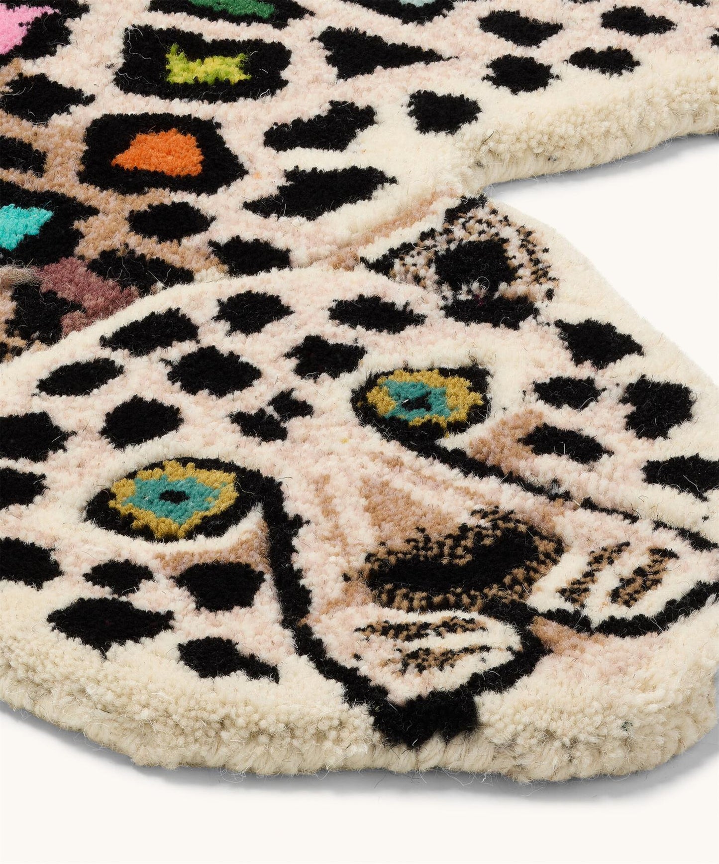 Disco Leopard Rug small