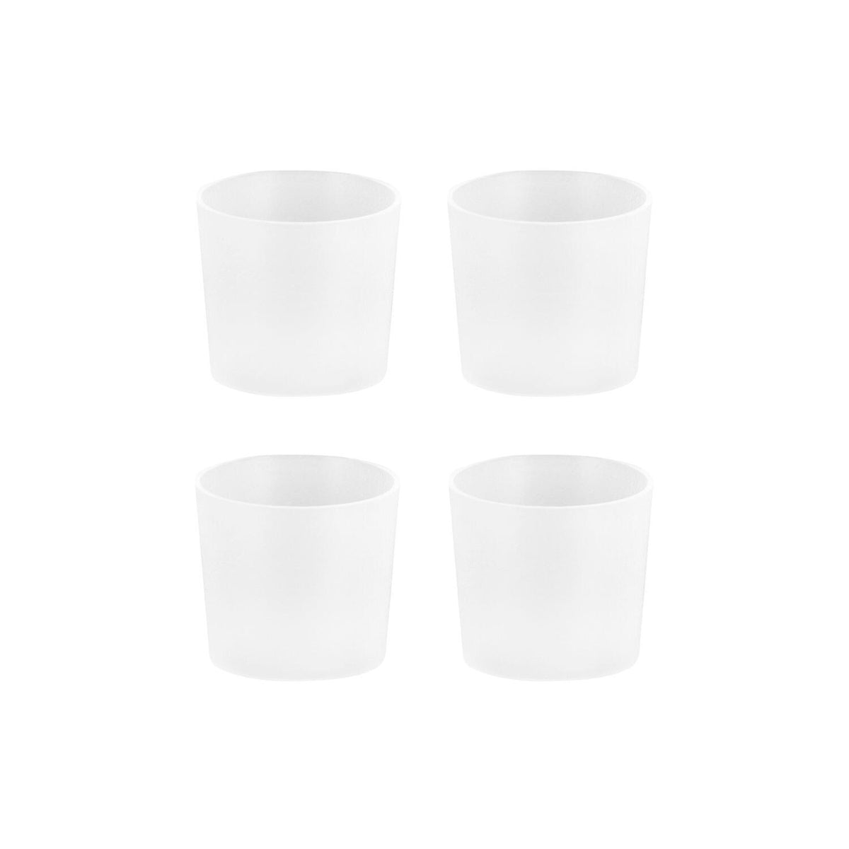 Silicone ring clear 4 pk 2.3 cm