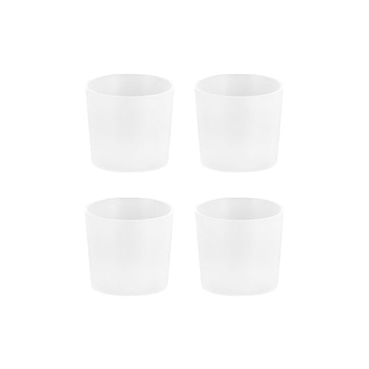 Silicone ring clear 4 pk 2.3 cm
