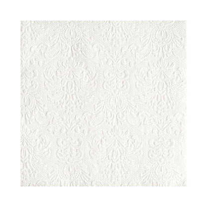 Serviett Elegance white lunch