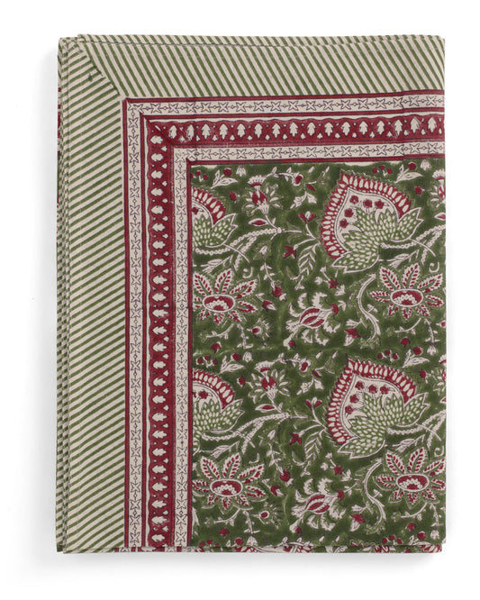 Tablecloth Oriental green 170x270 cm
