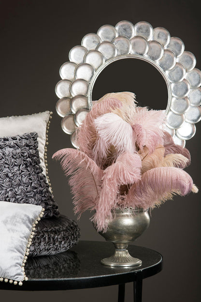 Ostrich feather wine red 30 cm