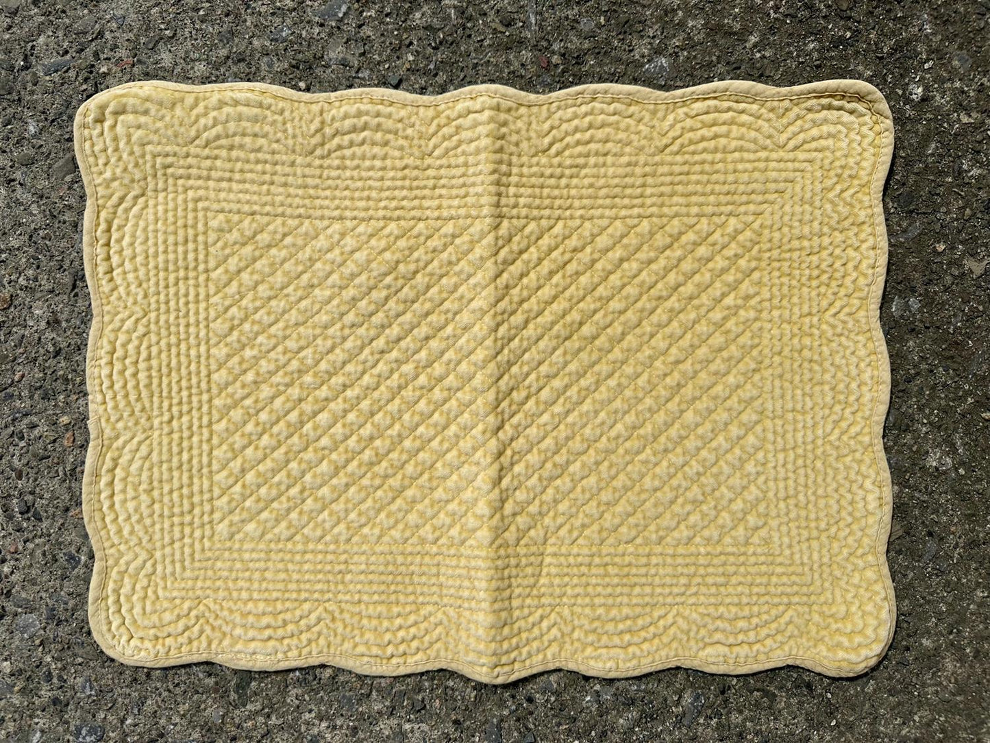 Placemat velour Primrose