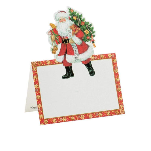 Place cards Lynn Haney Santa 8 pcs