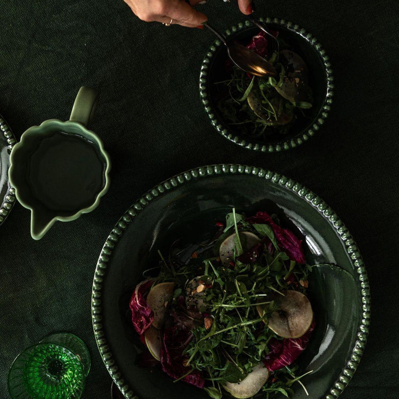 PotteryJo Daria serveringsskål 35 cm Moss