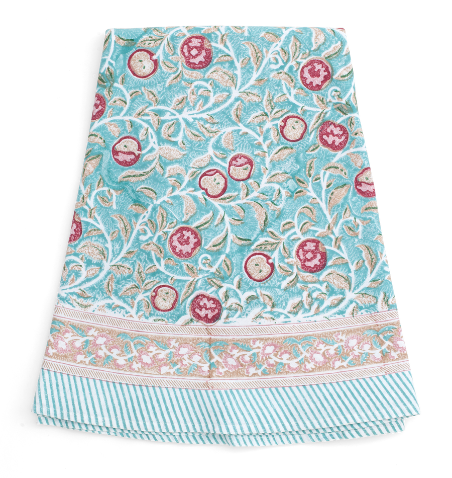 Duk Apple Turquoise rund Ø160 cm