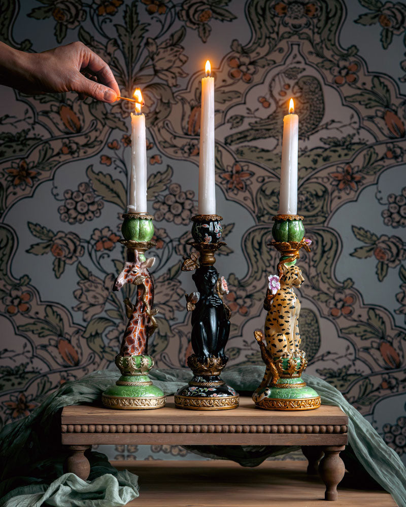 Candle Holder Giraffe 26 cm