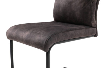 Baxter spisestol grå velour