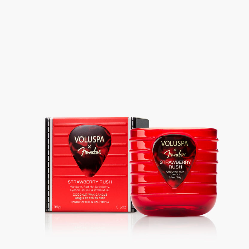 Strawberry Rush Mini Boxed Candle 25 timer