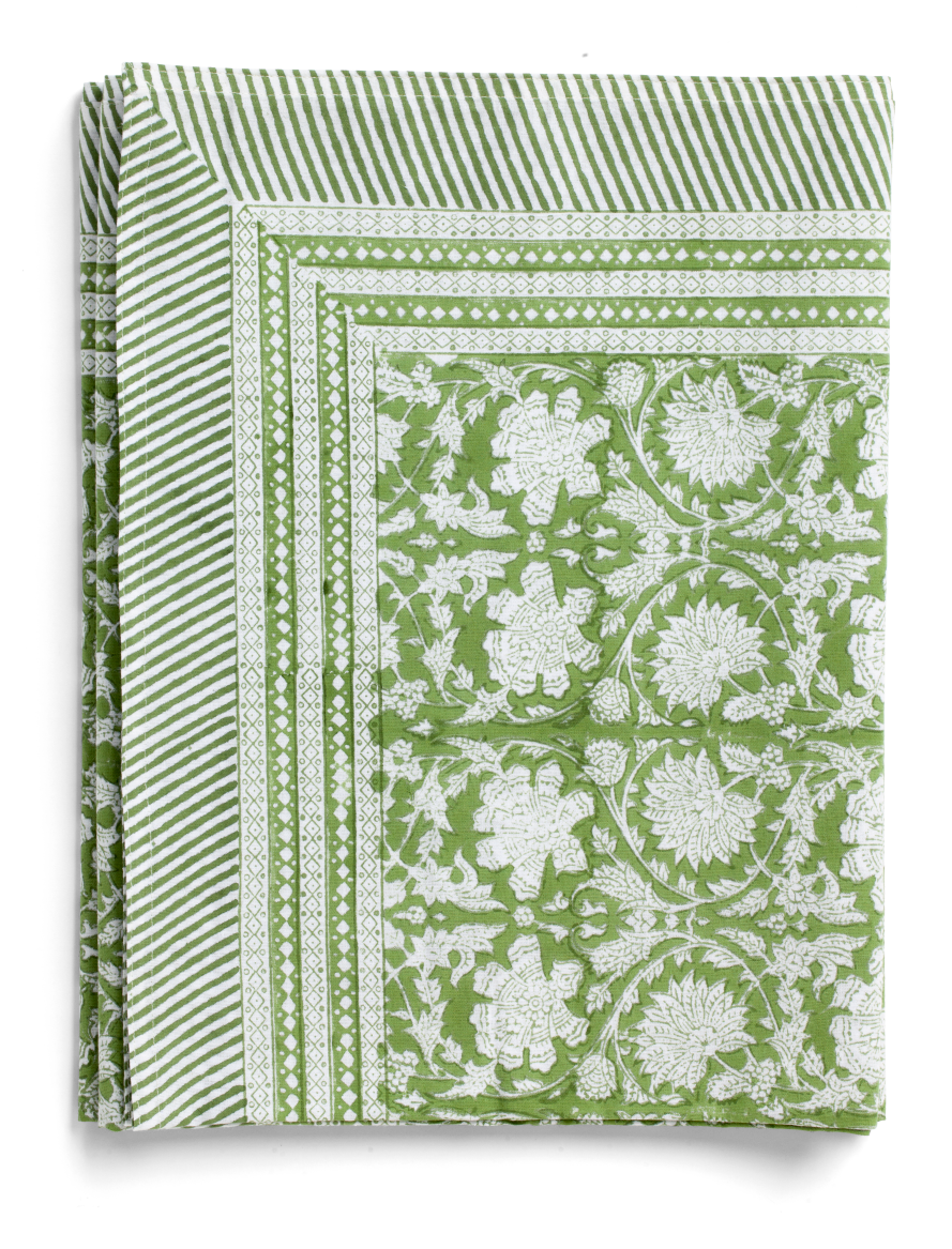 Tablecloth Paradise green 170x270 cm