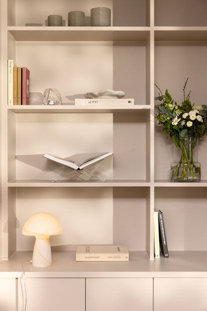 Bordlampe Fungo Swirl 22 Beige