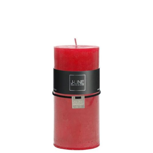 Pillar candle fuchsia 7x15 cm