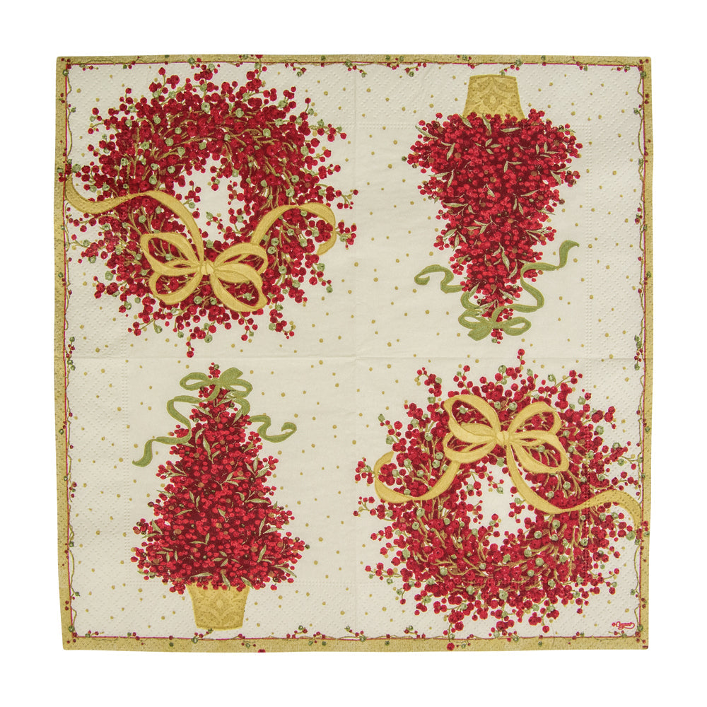 Napkin coffee Pepperberry