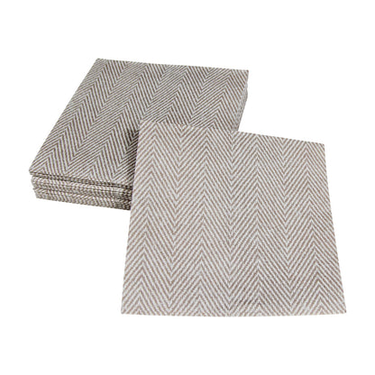 Serviett lunch jute flax