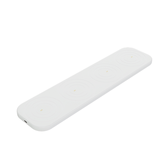 LED Oppladbar base USB-C hvit 40x10 cm