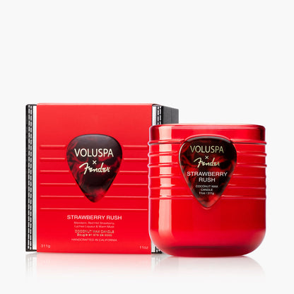 Strawberry Rush Boxed Candle 55 timer