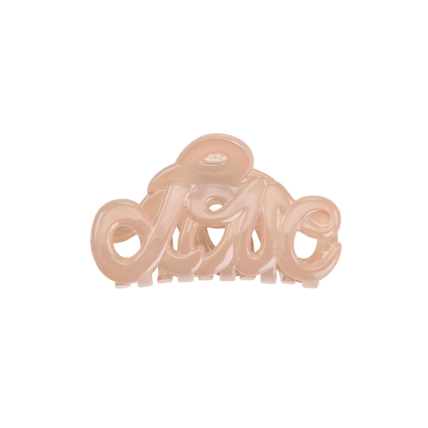 Hårklype Love Claw Nude 5 cm