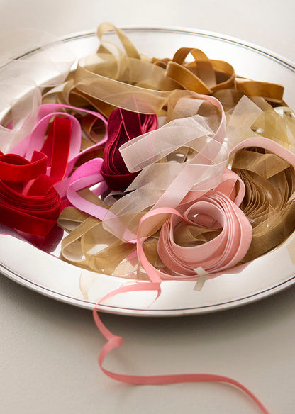 Velvet ribbon Wine 16 mm