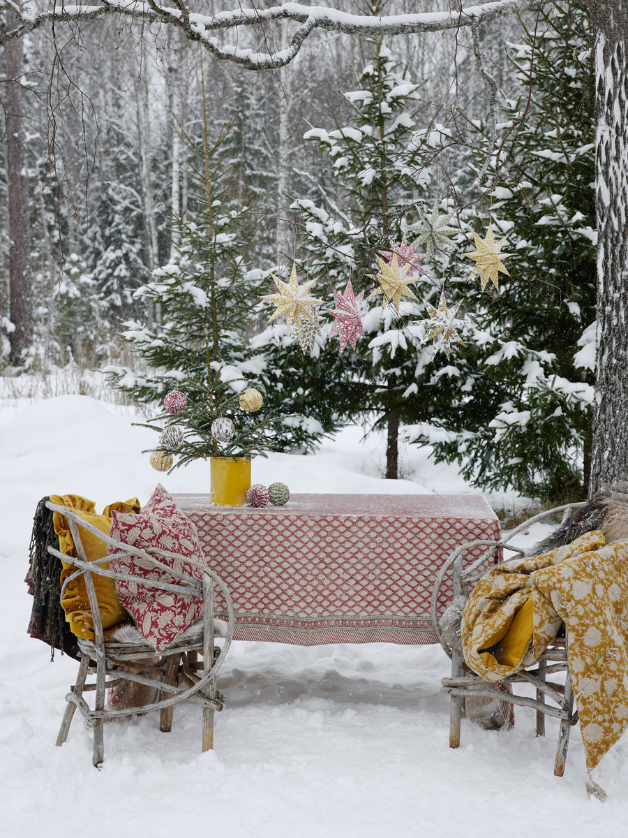 Duk Cypress Red 170x270 cm