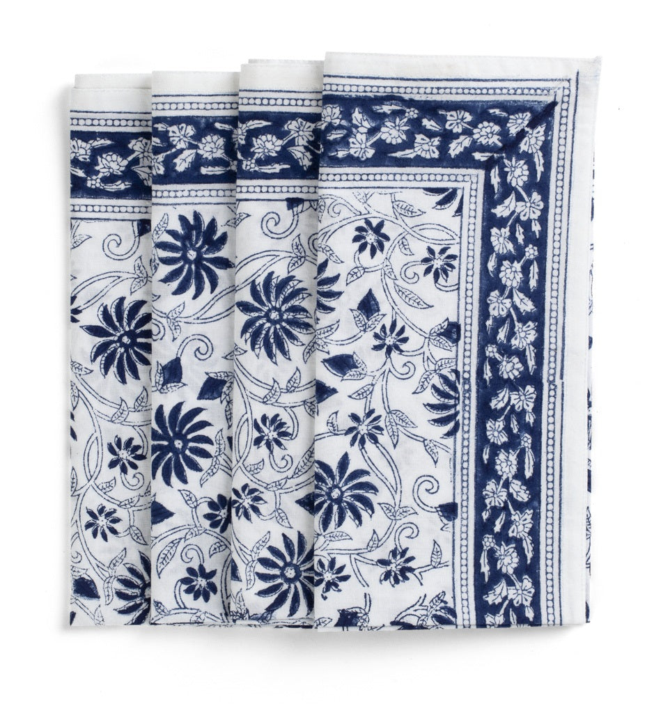 Napkin Margarita Navy Blue 50x50 cm
