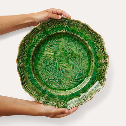 Serveringsfat rundt 34 cm Seaweed