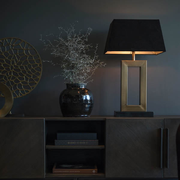 Dekorasjon Flavio vintage brass 66 cm