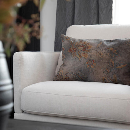Putetrekk Miralago Flower Taupe 50x50 cm