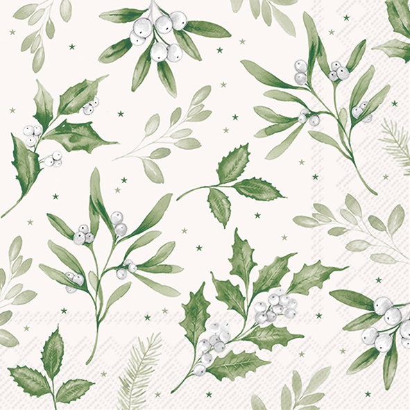 Serviett Lunch Branches of harmony cream