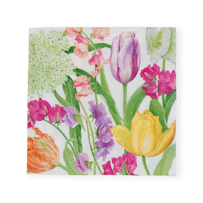 Napkin coffee Spring flower show
