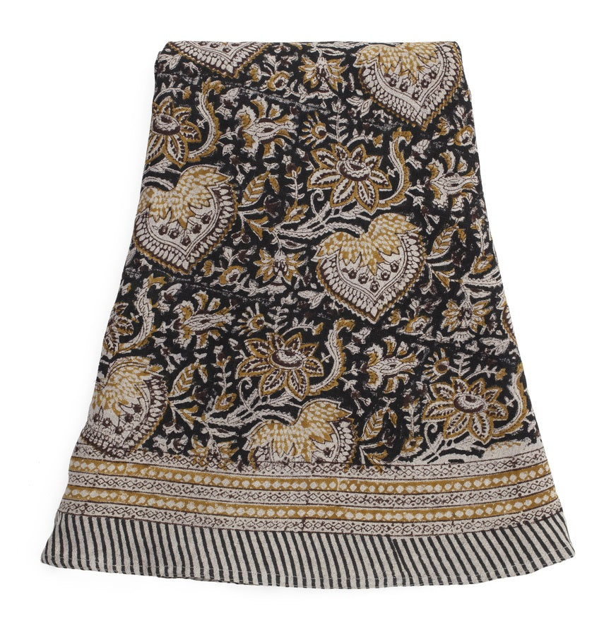 Duk Oriental Black Rund 220 cm