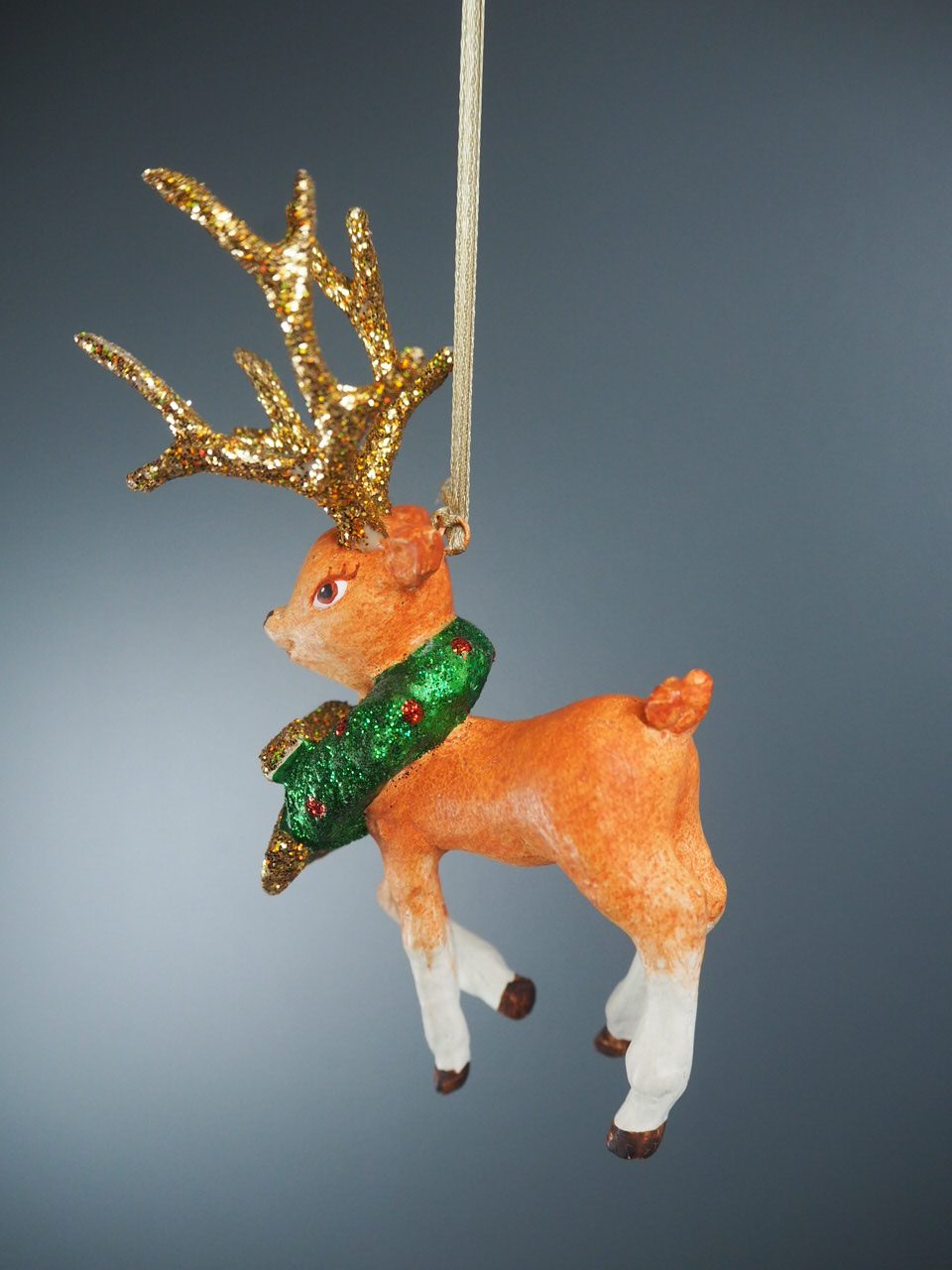 Bambi juletrepynt m/gull horn