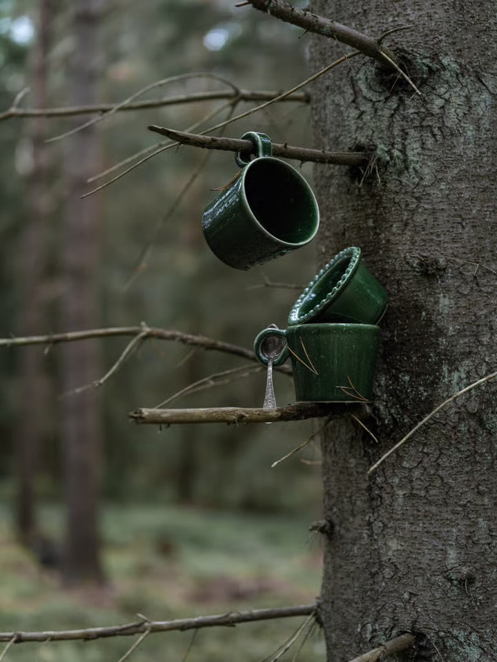 PotteryJo Daria mug 28 cl Moss
