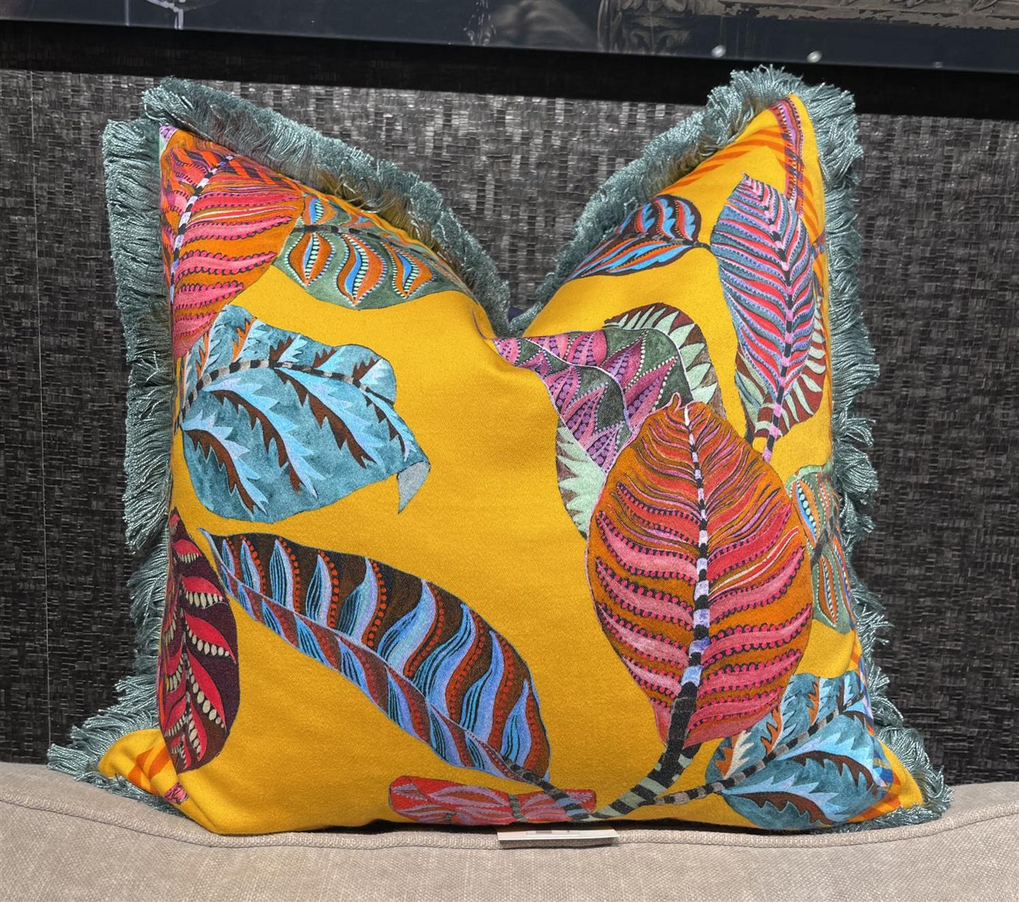 Putetrekk Chloris sunflower 45x45 cm