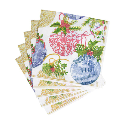Napkin lunch Porcelain Ornaments