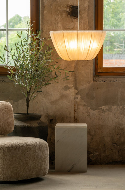 Taklampe Barbara Beige 60 cm