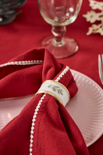 Napkin Dagmar red 40x40 cm