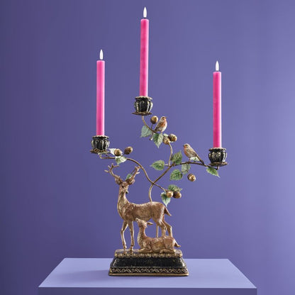 Candlestick deer 46 cm