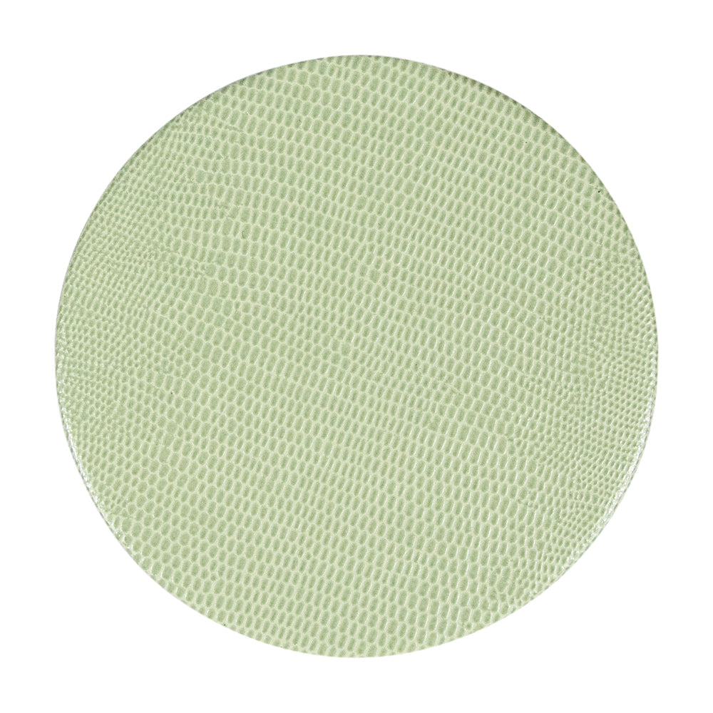 Coaster Lizard Moss green 8 stk