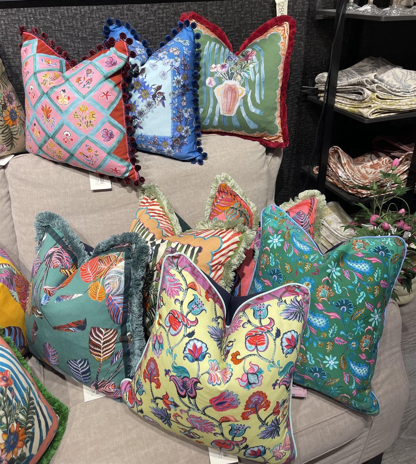 Putetrekk Alexandra Green 45x45 cm